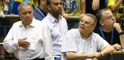 דייויד פדרמן ושמעון מזרחי / צילום: אלן שיבר – מינהלת הליגה