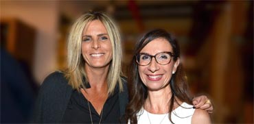 עדי אופק ועדי סופר תאני  / צילום: תמר מצפי