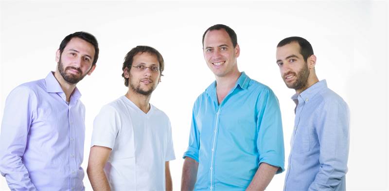 עידו שרגא, סנדי פרנג'י, יוסף דאר ודן ברמי מייסדי סייברה / יניב שמידט